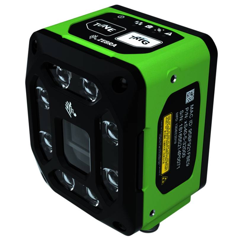 Сканер FS40 FIXED INDUSTRIAL AUTO FOCUS SCANNER: WIDE ANGLE, 2.3 MP, FAST 2D BARCODE DECODER, ETHERNET WITH POE, SERIAL, USB AND INDUSTRIAL PROTOCOLS, RED, WHITE, BLUE AND INFRARED ILLUMINATION, NO FILTER - WORLDWIDE