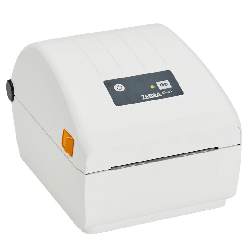 DT принтер ZD230 (white); EZPL, 203dpi, USB, Ethernet