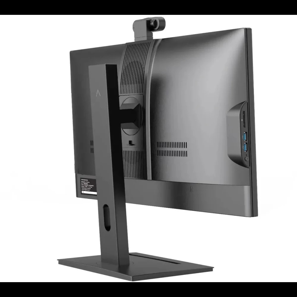 Digma Pro Vision DM23P5-ADXW04 23.8" Full HD i5 1235U/16Gb/SSD512Gb Iris Xe/CR/W11Pro/kb/m/черный 1920x10