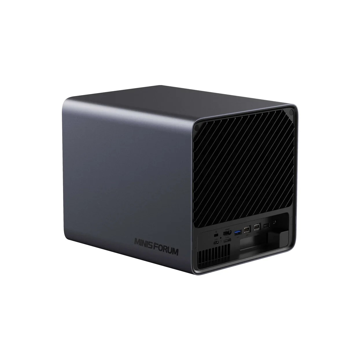 Minisforum Мини ПК N5PRO-370/16GB+0+128GB N5 Pro, 16GB+0+128GB OS Storage