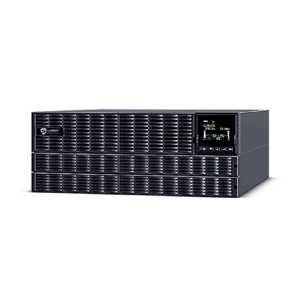 ИБП Сайбер Электро ЭКСПЕРТ-II-10000P Онлайн, 10000VA/10000W USB/RS-232/SNMP Slot/EPO//Relay/ByPass, 4х С13/ 4х C19/ 1х Клеммная колодка (12В /9Ач. х 16) 4U, рельсы в комплекте