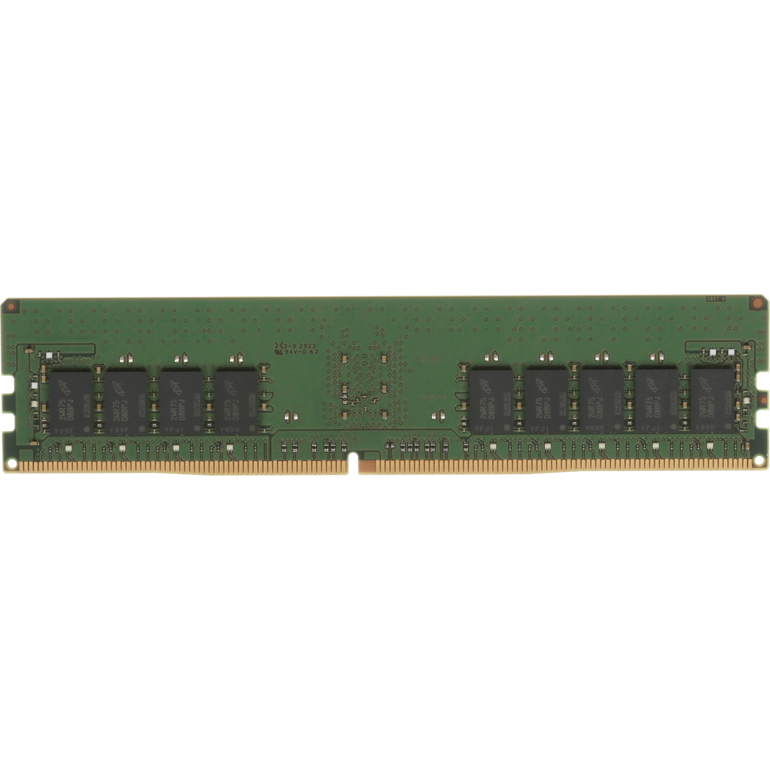 Память оперативная Micron 16GB DDR4 3200 MT/s CL22 2Rx8 ECC Registered DIMM 288pin pulled
