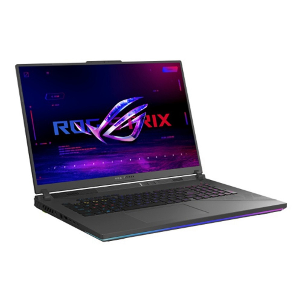 Ноутбук ASUS ROG Strix G18 G814JIR-N6048 18"2560x1600 , 240Hz, 3ms IPS/ i9 14900HX2.39Ghz/ 16Gb/1024Gb SSD/RTX4070 8Gb/90WHr/Eclipse Gray/noOS