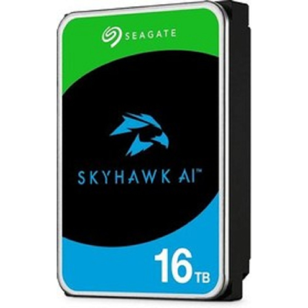 16TB Seagate SkyHawkAl (ST16000VE004) SATA 6 Gbит/с, 7200 rpm, 256 mb buffer, для видеонаблюдения