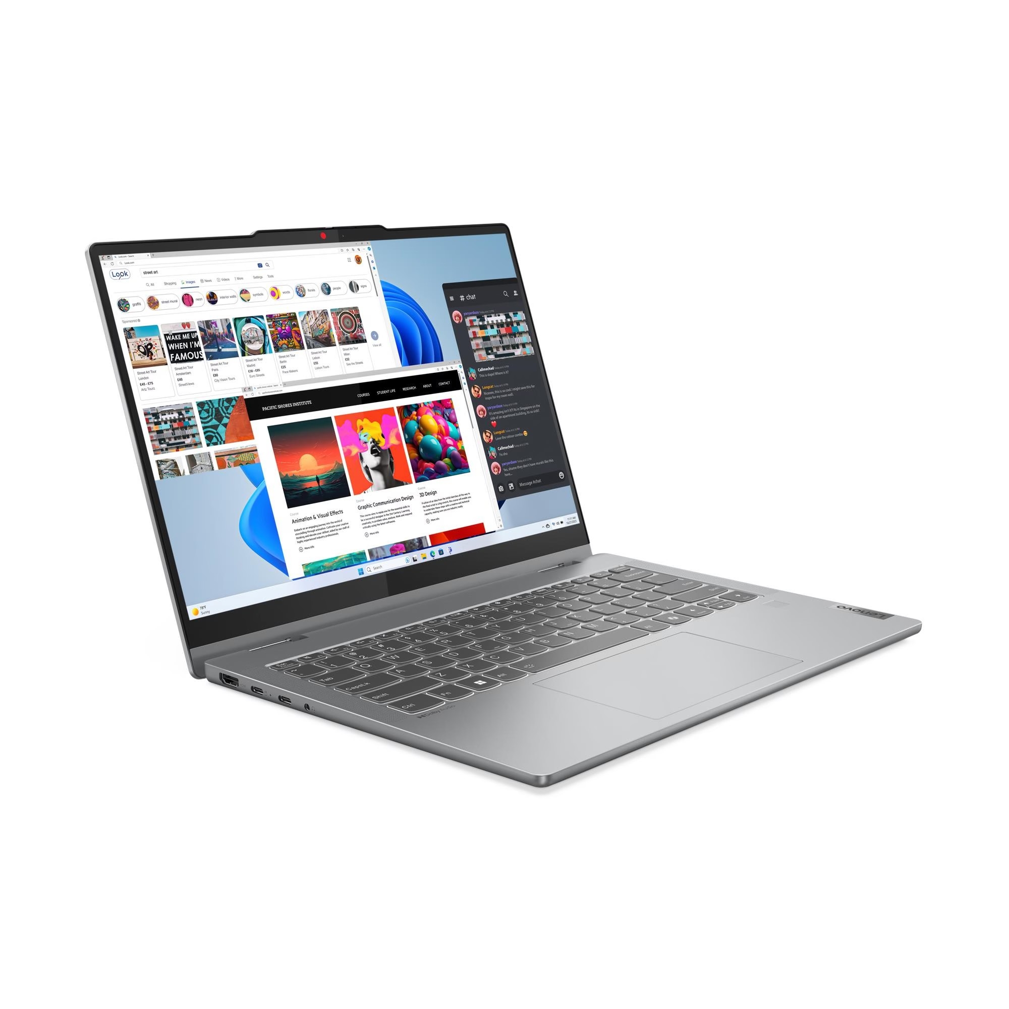 Lenovo IdeaPad 5 2-in-1 14IRH9 83KX007XRK Grey  14" IPS Touch WUXGA  i5 13420H/ 16Gb/ SSD1Tb/ Intel UHD Graphics/noOs