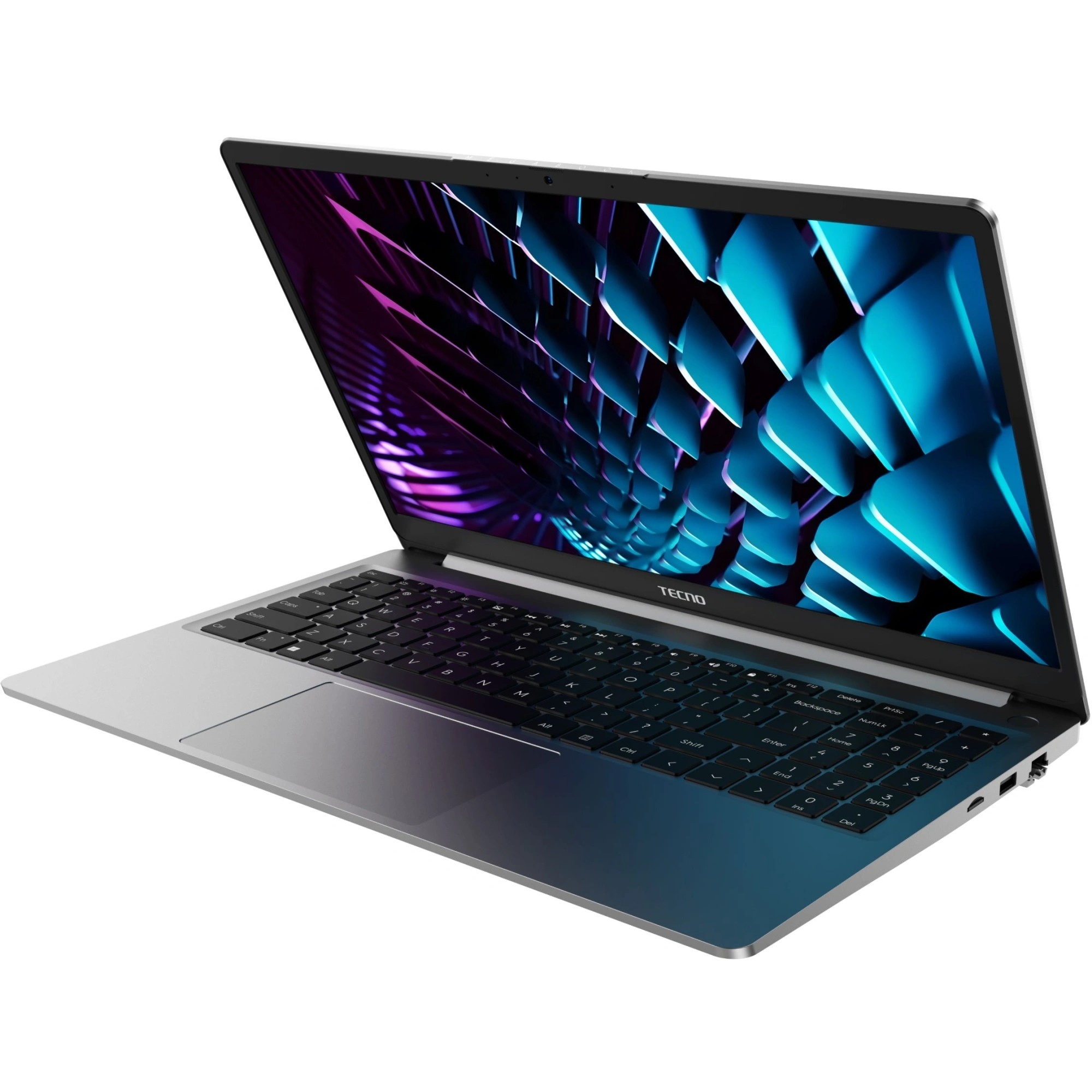 Ноутбук Tecno MegaBook K15SDA Ryzen 5 7430U/8Gb/SSD512Gb/15.6"/IPS/FHD/W11H/grey/6060mAh