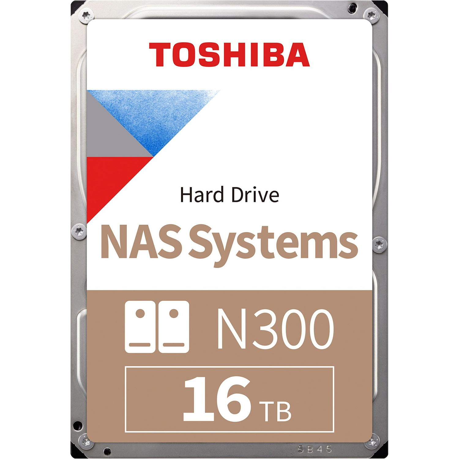 Жесткий диск Toshiba N300 NAS SATA3 3.5" 16TB 7200 512Mb 6Gb/s replacement ST16000NT001 HDWG51GXZSTA