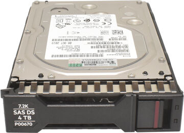 Жесткий диск HP 4TB 12G SAS 7.2K LFF DS P00670-001