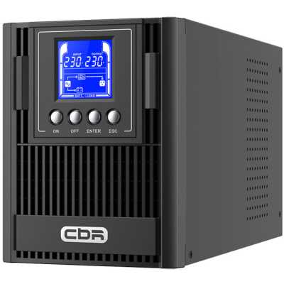 ИБП CBR ESSENCE ESN-1000C Online 1000 VA / 1000 W, Tower, 4 x C13, Монитор, HID-USB, RS232, EPO, SNMP slot (ESN-1KT-4I-LCHERSC)