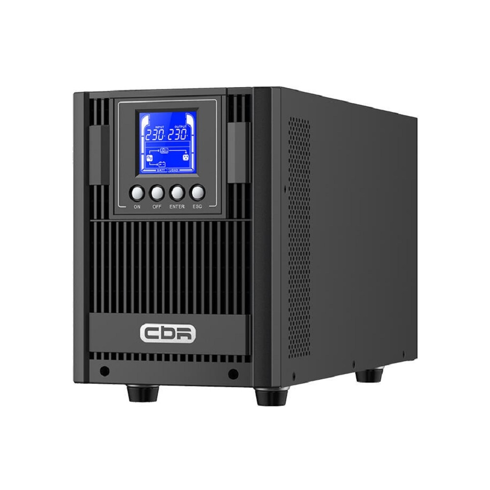 ИБП CBR ESSENCE ESN-1500C Online 1500 VA / 1500 W, Tower, 6 x C13, Монитор, HID-USB, RS232, EPO, SNMP slot (ESN-1.5KT-6I-LCHERSC)