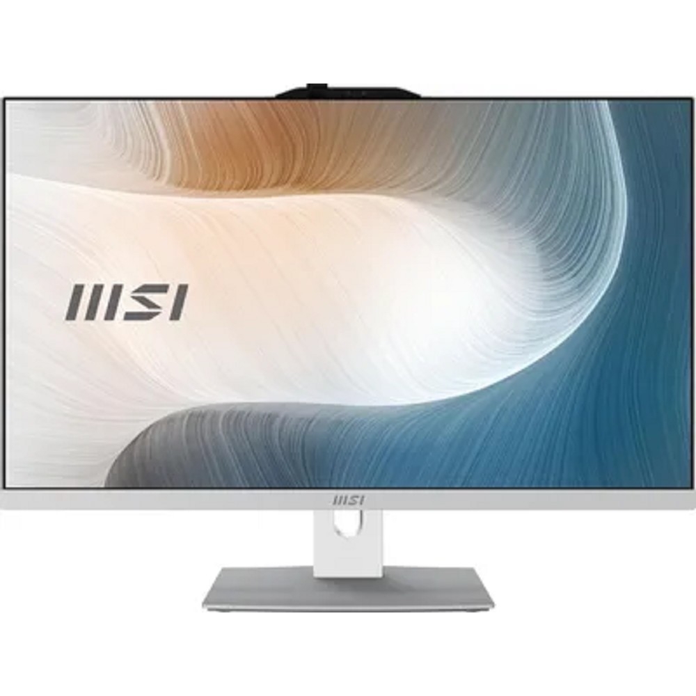 MSI Modern AM272P 1M-675XRU 9S6-AF8232-1409 White 27" FHD Core 5 120U / SO-DIMM DDR5 16GB (8GB*2) / 512G M.2 PCIe SSD / noOS/KBM
