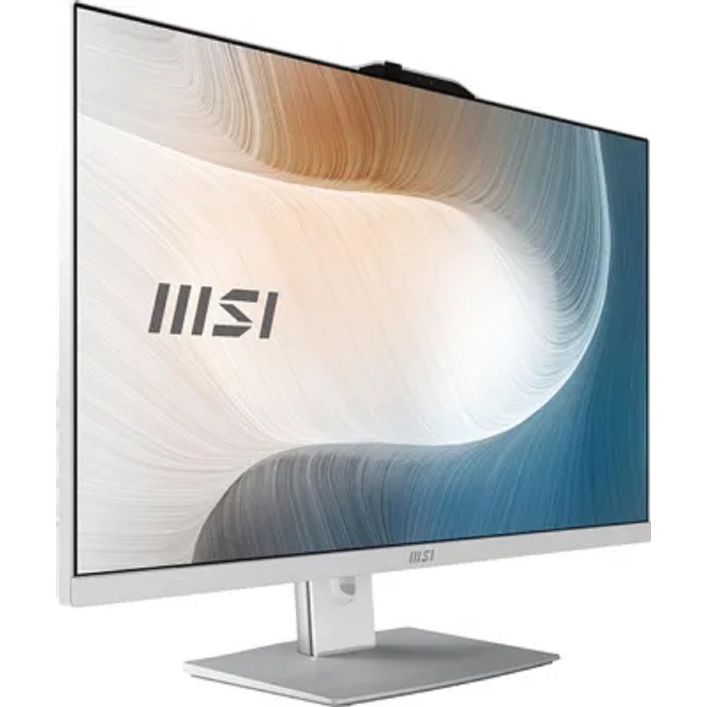 MSI Modern AM272P 1M-675XRU 9S6-AF8232-1409 White 27" FHD Core 5 120U / SO-DIMM DDR5 16GB (8GB*2) / 512G M.2 PCIe SSD / noOS/KBM