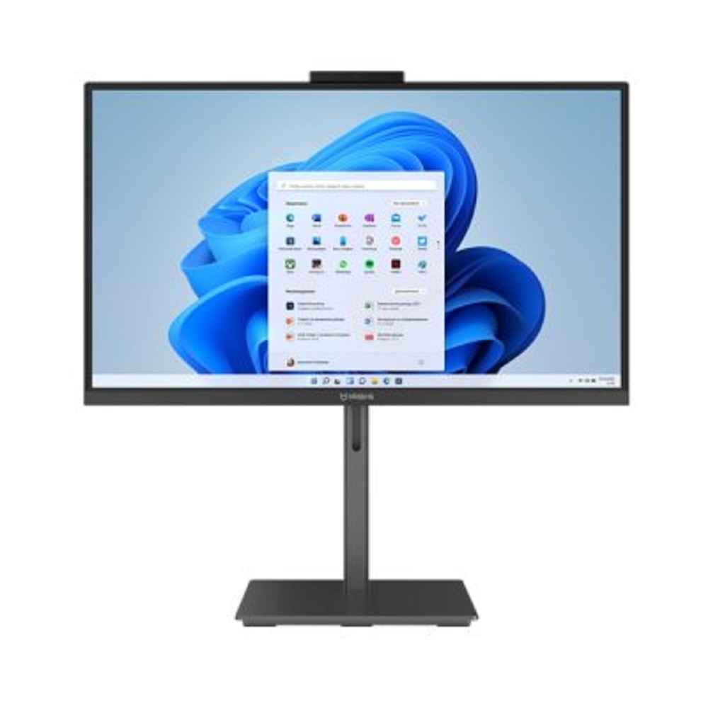 IRBIS GroovyAIO 24  G.24i5M2165WHC.100 23.8" (I5-1250P;1920x1080; IPS; 16GB (2*8) DDR4/512GB NVME SSD, wifi6 AX101, microSD, type C  full function, RJ45/ WebCam 5MP(magnetic)/ wired k+m/ Win11Pro