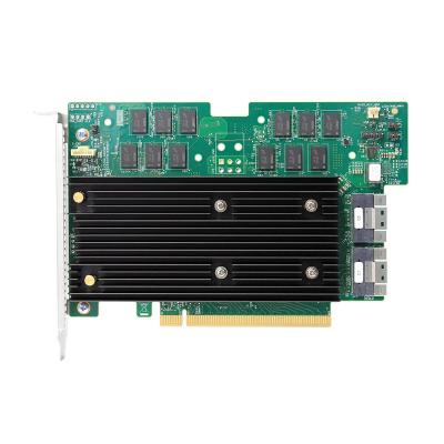 Контроллер LSi Broadcom 9670W-16i SGL 05-50113-00003 / 03-50113-00002 , PCIe 4.0 x16, Full Height, 24G SAS/SATA/NVMe, RAID 0,1,5,6,10,50,60, 16port2x8 SFF-8654, 8GB Cache, SAS4116W ROC, RTL