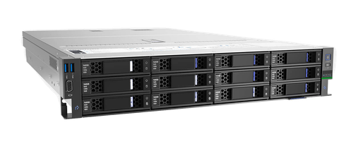 Сервер URSA R320-12/2U 12x 2.5(3.5)"/2x Xeon Silver 4310 12C 2.1Ghz/2x 16GB 2Rx8 DDR4-2933 R ECC/2x M.2 Slot SATA/2x 1Gb RJ45 OCP/2x 1200W PSU/Riser A/Rail kit R320-12-4310_v17