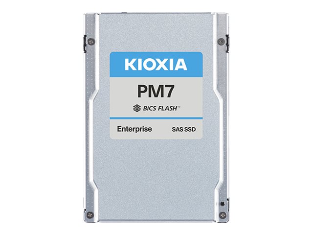 Диск KIOXIA SSD PM7-V, 3200GB, 2.5" 15mm, SAS 24G, TLC, R/W 4200/3650 MB/s, IOPs 720K/340K, TBW 17520, DWPD 3 12 мес.