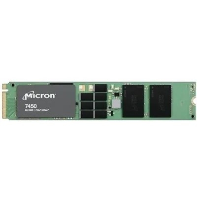 MTFDKBG3T8TFR-1BC1ZABYY Micron SSD 7450 PRO, 3840GB, M.222x110mm, NVMe, PCIe 4.0 x4, 3D TLC, R/W 5000/2500MB/s, IOPs 735 000/160 000, TBW 7300, DWPD 1 12 мес.