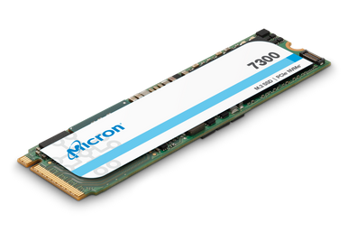 SSD дискMicron SSD 7300 MAX, 1600GB, U.22.5" 7mm, NVMe, PCIe 3.0 x4, 3D TLC, R/W 3000/1550MB/s, IOPs 396 000/135 000, TBW 9000, DWPD 3.1 12 мес.