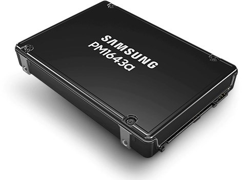 MZILT6T4HALA-00007 SSD диск Samsung Enterprise S 2.5"(SFF), PM1643a, 6400GB, SAS, 12Gb/s, R2100/W2000Mb/s, IOPS(R4K) 400K/90K, MTBF 2M, 3DWPD/5Y, OEM
