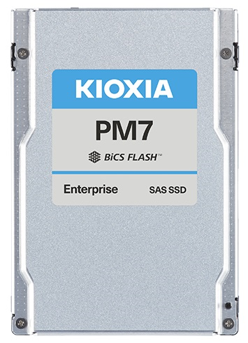 Диск KPM71RUG7T68 KIOXIA SSD PM7-R, 7680GB, 2.5" 15mm, SAS 24G, TLC, R/W 4200/4100 MB/s, IOPs 720K/175K, TBW 14016, DWPD 1 12 мес.