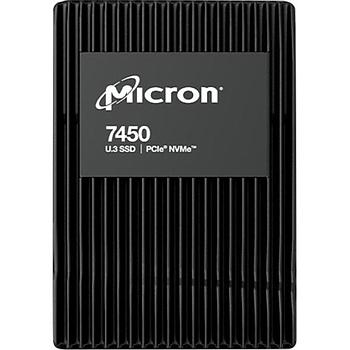 SSD диск Micron 7450 PRO, 960GB, U.32.5" 15mm, NVMe, PCIe 4.0 x4, 3D TLC, R/W 6800/1400MB/s, IOPs 530 000/85 000, TBW 1700, DWPD 1 12 мес.