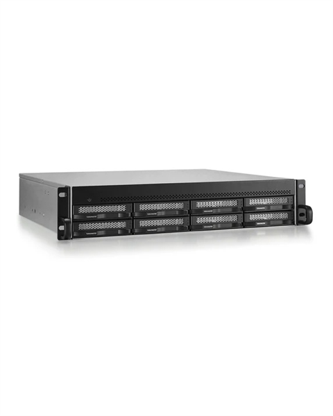 TerraMaster U8-500 Plus 2U 10C 1,7(4,7)GhzCPU/16Gb(64)/RAID0,1,10,5,6,JBOD/up to 8 HS SATA(3,5'/2,5')/2xM.2 2280 NVMe/3xUSB3.2 1xUSB Type-c/HDMI/2x10GbE RJ-45/iSCSI/1xPS/1YW/no rails U8-500 Plus