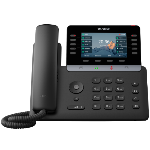 Телефон IP Yealink SIP-T74W черный