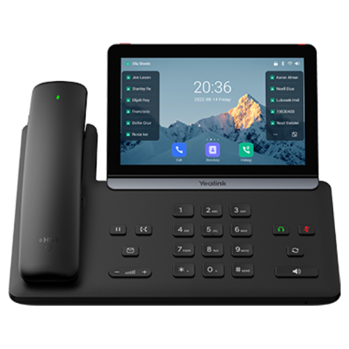 Телефон IP Yealink SIP-T88W черный