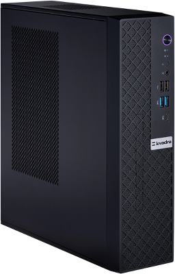 ПК Kvadra TAU mini MT i5 12400 2.5 8Gb SSD512Gb Dos 180W мышь клавиатура RUS Y20SYSCAS412R 6242A2