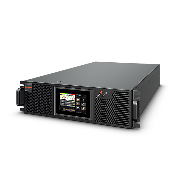 ИБП CyberPower RT33025KE 3Ф/3Ф, 3Ф/1Ф 25кВА/25кВт, без батарей, для монтажа в 19' стойку, габариты:438 x 130 x 750 мм RT33025KE