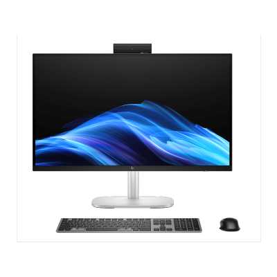 Моноблок HP EliteStudio 8 G1i 27" QHD U7 265 32Gb SSD1Tb RTX5060 8000Mb Dos GbitEth WiFi BT клавиатура мышь Cam серебристый 2560x1440
