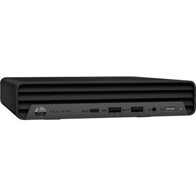 Неттоп HP ProDesk 400 G9 Mini i5 13500T 1.6 16Gb SSD512Gb UHDG 770 Dos GbitEth WiFi BT 90W мышь клавиатура черный C1UE5AT/16GB