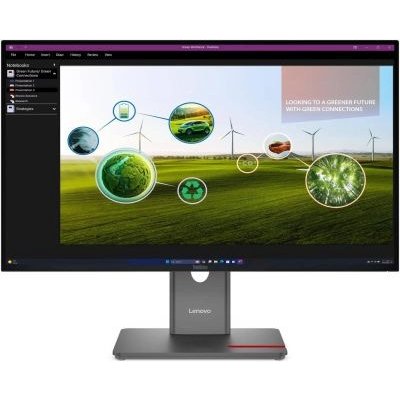 Монитор Lenovo 27" P27q-40, 16:9, IPS, QHD, 6ms, 350cd, 120Hz, HDMI, DP, DP OUT,USB, HAS 64A7GCRNCS