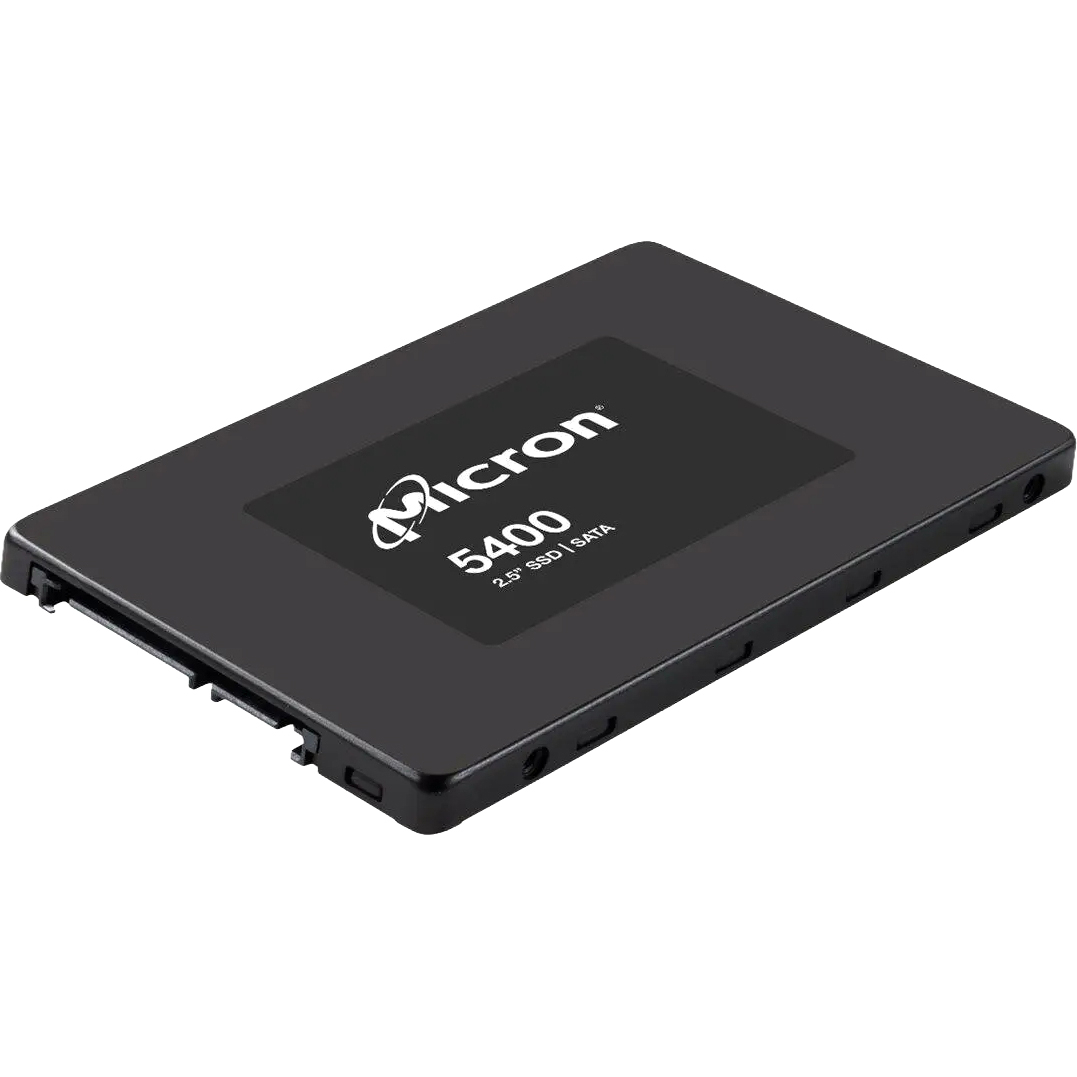 SSD диск Micron SSD 5400 PRO, 3840GB, 2.5" 7mm, SATA3, 3D TLC, R/W 540/520MB/s, IOPs 95 000/30 000, TBW 8410, DWPD 1.2 12 мес.