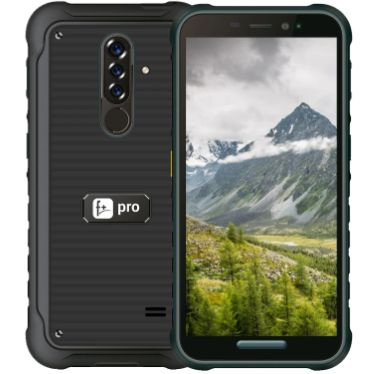 Смартфон Fplus R570E (5,7",4x1,5+4x1,8/ 4/64Гб /13+0,3+0,3 Мп+8 Мп/5080 мАч/GPS, ГЛОНАСС/сканер отпечатка пальцев/PTT/Wi-Fi 802.11 b/g/n/ac/BT 5.0/NFC/Type-C/OTG/IP 68/ Производство РФ, ОС Аврора 5 + ПО АйконНав) R570E_RU_AU5_GLS-1