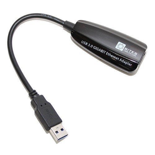 UA3-45-01BK Переходник USB 3.0 - RJ45 10/100/1000 Мбит/с  5bites (UA3-45-01BK), 10см