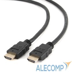 CC-HDMI4L-1M Кабель HDMI (M) - HDMI (M), 1.0m, Gembird CC-HDMI4L-1M, V1.4 экранировка, позолоченные контакты
