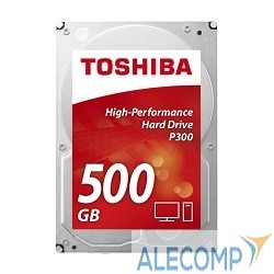 HDWD105UZSVA Диск Toshiba Desktop P300 3.5" 500Gb, 7200rpm, 64MB buffer