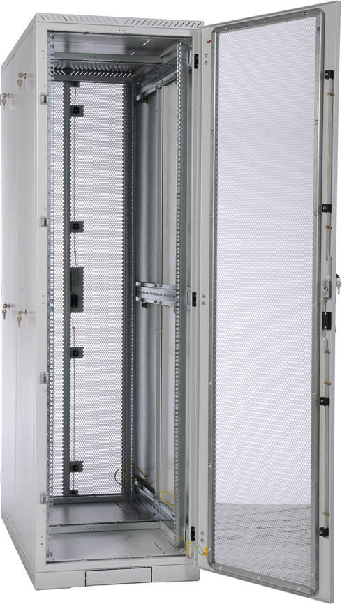 ШТК-С-42.8.10-44АА Шкаф серверный напольный 42U (800x1000) дверь перфорированная 2 шт.