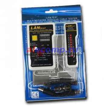 LY-CT007 Тестер кабеля многофункциональный 5bites LY-CT007 для UTP/STP RJ45, BNC, RJ11/12