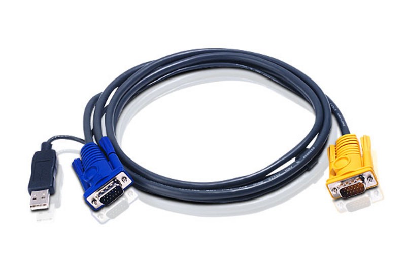 2L-5202UP ATEN Intelligent CABLE HD15M/USBAM; 1.8M