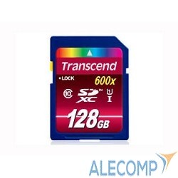 Купить 128Gb SDXC Transcend Ultimate 600x (TS128GSDXC10...
