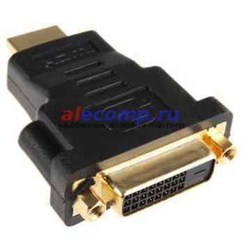 VAD7819 Переходник HDMI (M) -> DVI-I (F), VCOM (VAD7819), позолоченные контакты