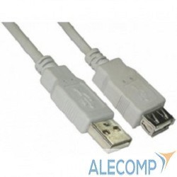 UC5011-018C Кабель удлинительный USB 2.0 (AM) -> USB2.0 (AF),  1.8m, 5bites (UC5011-018C)