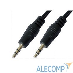 AC35J-010M Кабель аудио mini Jack 3.5mm (M) -> mini Jack 3.5mm (M),  1.0m, 5bites (AC35J-010M)