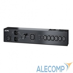 SBP3000RMI APC SERVICE BYPASS PDU, 230V 16AMP W/ (6) IEC C13 AND (1) C19