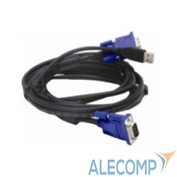 DKVM-CU5 D-Link DKVM-CU5, Cable for KVM Products, 2 in 1 USB KVM Cable, 5m (15ft)
