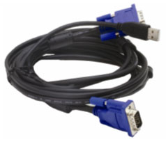 DKVM-CU5 D-Link DKVM-CU5, Cable for KVM Products, 2 in 1 USB KVM Cable, 5m (15ft)