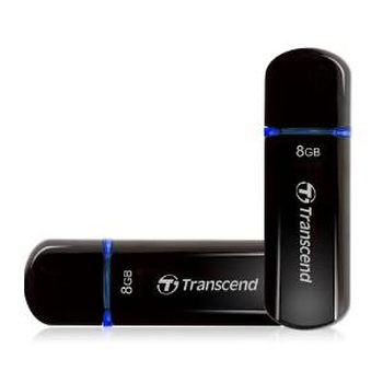 TS8GJF600 8Gb Transcend JetFlash 600 (TS8GJF600), USB2.0, Black, RTL