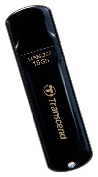 85914 16Gb Transcend JetFlash 700 (TS16GJF700), USB3.0, Black, RTL
